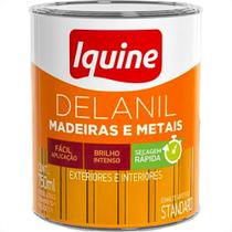 Tinta Esmalte Iquine Delanil Standart 750Ml Preto