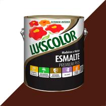 Tinta esmalte lukscolor alto brilho 3600ml vermelho goya