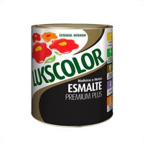 Tinta esmalte lukscolor alto brilho 900ml branco