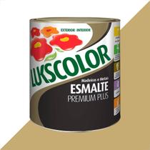 Tinta esmalte lukscolor alto brilho 900ml camurca claro