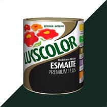 Tinta esmalte lukscolor alto brilho 900ml verde colonial