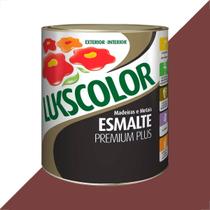 Tinta esmalte lukscolor alto brilho 900ml vermelho goya