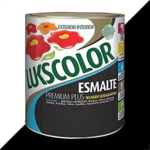 Tinta esmalte lukscolor base agua brilhante 900ml preto Tinta esmalte lukscolor base agua brilhante 900ml preto