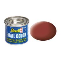 Tinta Esmalte Marrom Avermelhado Fosco 14Ml Revell 32137