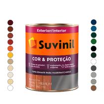 Tinta esmalte premium cor e proteção laranja 900ml