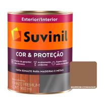 Tinta esmalte premium cor e proteção marrom conhaque 900ml Tinta esmalte premium cor e proteção marrom conhaque 900ml