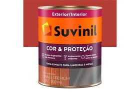 Tinta Esmalte Premium Cor & Proteção Brilhante Vermelho 900ml