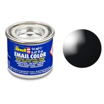 Tinta Esmalte Preto Brilhante 14Ml Revell 32107 Tinta Esmalte Preto Brilhante 14Ml Revell 32107