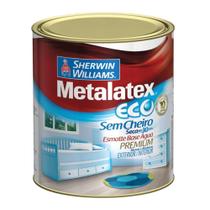 Tinta Esmalte Sherwin Williams Metalatex Eco 900ml Branco Gelo Acetinado