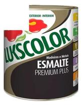 Tinta esmalte sintético 900ml lukscolor cores metal madeira