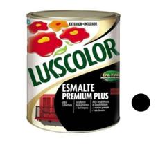 Tinta Esmalte Sintético 900ml Lukscolor Preto Fosco Tinta Esmalte Sintético 900ml Lukscolor Preto Fosco