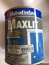 Tinta Esmalte sintético 900ml verde Nilo maxlit
