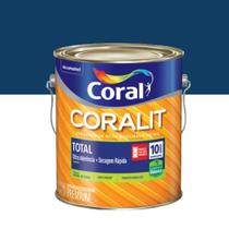 Tinta Esmalte Sintetico Alto Brilho Balance Zero Odor Coralit Azul Del Rey 3.6l - Coral