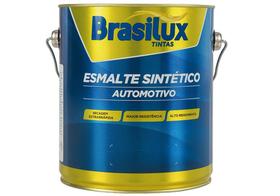 Tinta Esmalte Sintético Automotivo ExtraRapido Preto Fosco Brasilux 3,6L