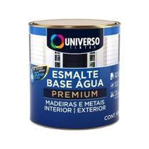 Tinta Esmalte Sintetico Branco Acetinado Agua 900ml Universo