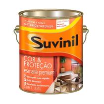 Tinta Esmalte Sintético Branco Fosco Cor e Proteção Suvinil 53403421 Tinta Esmalte Sintético Branco Fosco Cor e Proteção Suvinil 53403421