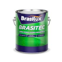 Tinta Esmalte Sintético Brasitec Cinza 0,9L Brasilux