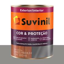 Tinta Esmalte Sintético Bril. Suvinil Ânfora de Prata 800 ml