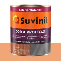 Tinta Esmalte Sintético Bril. Suvinil Melão Orange 800 ml