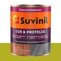 Tinta Esmalte Sintético Bril. Suvinil Verde-kiwi 800 ml