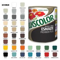 Tinta Esmalte Sintetico Brilhante 900ml Lukscolor Cores