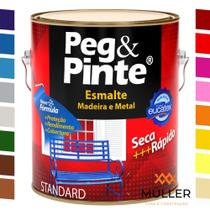 Tinta Esmalte Sintético Brilhante Metal Madeira 3,6L Eucatex