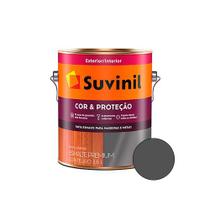 Tinta Esmalte Sintético Cor e Proteção Grafite Escuro Fosco 3,6L - SUVINIL
