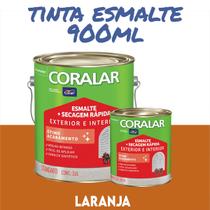 Tinta Esmalte Sintético Coral Madeira e Metal 3,6 l e 900ml Coralar Exterior/Interior