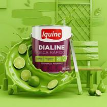 Tinta Esmalte Sintético Dialine Verde Limão 750ml Alta Durabilidade Tinta Esmalte Sintético Dialine Verde Limão 750ml Alta Durabilidade
