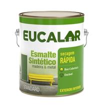 Tinta Esmalte Sintético Eucalar Branco 900 Ml Eucatex