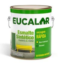 Tinta Esmalte Sintético Eucalar Platina 900ml Eucatex