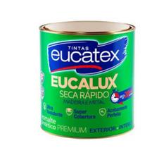 Tinta esmalte sintético eucalux branco acetinado 900ml - EUCATEX