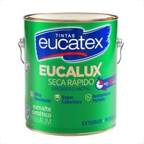 Tinta esmalte sintetico eucatex 3600ml branco acetinado eucalux