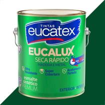 Tinta esmalte sintetico eucatex 3600ml verde colonial brilhante eucalux