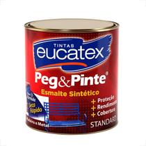 Tinta Esmalte Sintetico Eucatex 900ml Branco Brilhante Peg Pint