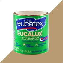 Tinta esmalte sintetico eucatex 900ml camurça brilhante eucalux fl