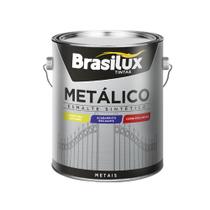 Tinta Esmalte Sintético Metálico Ouro Vila Rica 0,9L Brasilux