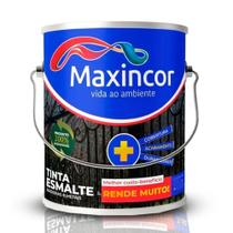 Tinta Esmalte Sintético Para Metais Madeira 3,6lts Cor Branca - Maxincor