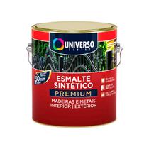 Tinta Esmalte Sintético Premium Branco Fosco Universo Madeira E Metal 900ml Tinta Esmalte Sintético Premium Branco Fosco Universo Madeira E Metal 900ml
