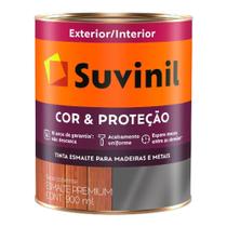Tinta Esmalte Sintético Premium Cinza Escuro Brilhante 0,9Lts - Suvinil