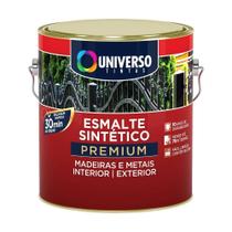 Tinta Esmalte Sintetico Preto Fosco 3,6l Universo