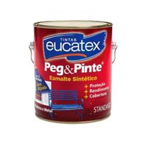 Tinta Esmalte Standard Peg e Pinte Brilhante Laranja 3,6L Eucatex Tinta Esmalte Standard Peg e Pinte Brilhante Laranja 3,6L Eucatex