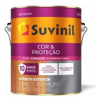 Tinta Esmalte Suvinil Cor E Proteção Brilhante Gl 3,6