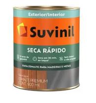 Tinta Esmalte Suvinil Seca Rápido Brilho Base Água 900ml Amarelo Ouro