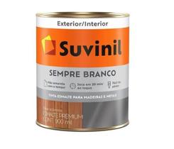 Tinta Esmalte Suvinil Sempre Branco Madeiras Metais 900ml
