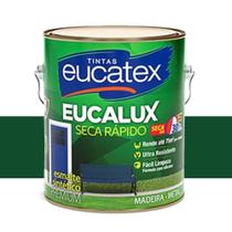 Tinta Eucalux Esmalte Premium Verde Colonial 900 Ml Eucatex