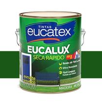 Tinta Eucalux Esmalte Premium Verde Folha 900 Ml Eucatex