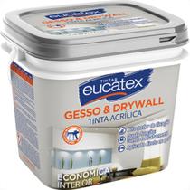 Tinta Eucatex P/Gesso/Drywall Branco Galao 3,6 Litros Tinta Eucatex P/Gesso/Drywall Branco Galao 3,6 Litros