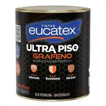 Tinta eucatex ultra piso 900ml grafeno concreto acrilico premium