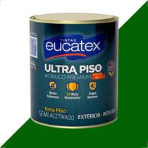 Tinta eucatex ultra piso 900ml verde acrilico premium